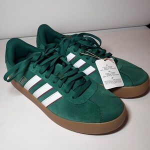 Adidas VL Court 3.0 Dark Green Cloud Men's Size 10 shoes retro St Patrick’s Day
